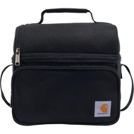Carhartt Padded 12 Two-piece Lunch Cooler Bag - DWR Rainproof Coating - Black synthetic lining 1 One