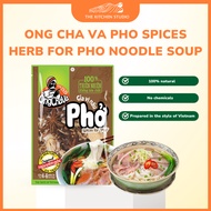 Ong Cha Va Beef Pho Seasoning Spices Cubes 75g Pho Broth Cube Soup Base