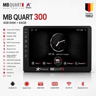 MB QUART 300 9" ANDROID PLAYER | 4GB RAM + 64GB ROM | WIRELESS CARPLAY & ANDROID AUTO