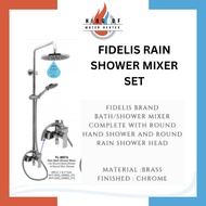 Fidelis Rain shower / shower head / mixer set