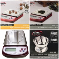 ORIGINAL GENERAL MASTER WEIGHING SCALE / GRAM SCALE / TIMBANGAN / KITCHEN SCALE / DIGITAL SCALE
