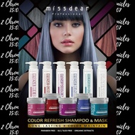 MISSDEAR Organic Hair Color Refresh Shampoo, SLS and Paraben FREE! 330ml, Taiwan