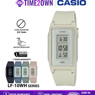 CASIO LF-10WH Digital Watch Bio-Based Resin Band Water Resistant