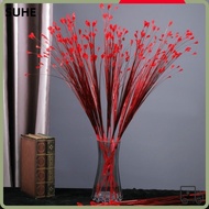 LUCKY-SUHE 5pcs/Pack Peacock Grass, 20 Heads Feather Texture Artificial Grass, Bohemian Multicolor 8