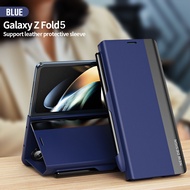 703Samsung Galaxy Z Fold5 5G Case with S Pen and S Pen Holder Ultra Thin Magnetic Leather Shockproof