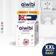 [Travel Pack] Aiwibi Premium Natural Pant Diaper S/M/L/XL/XXL - (1s Pack)