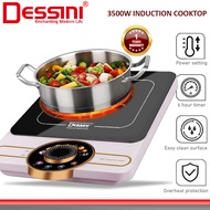 DESSINI ITALY Electromagnetic Induction Hob Cooker Touch Control Cooktop Tabletop Stove Countertop B