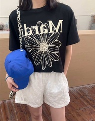 Mardi Mercredi 🇰🇷TSHIRT FLOWER ของแท้ QR SCAN✨((พร้อมส่งในไทย))