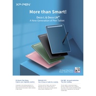 XPPen DECO LW Wireless Drawing Tablet Digital Graphic Tablet Pen Tablet With X3 Pen Support Android 