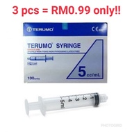 TERUMO 5cc/ml & 50ml Disposable Syringe Without Needle, Luer Lock Tip