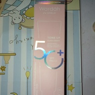 wardah tone up sunscreen