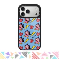 CASETiFY | Heart and Thunder Pattern (Blue) [Badmeaw] For iPhone Samsung Authentic