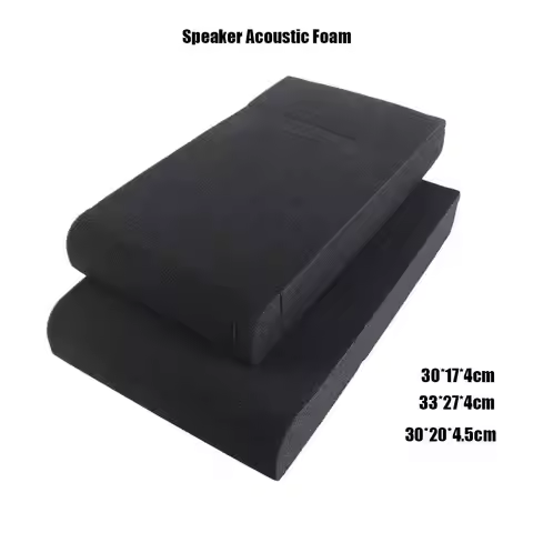 Sound Isolation Pads Desktop Subwoofer Speaker Acoustic Foam Speakers Sponge Studio Monitor Pads Spe