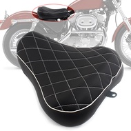 Motorcycle Single Seat Cushion Front Seat Bag Seat Cushion for Harley Sportsr XL883 1200 83-03