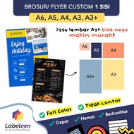 Print A6, A5, A4, A3, A3+ Brochures | Flyer Custom | Folding Brochure