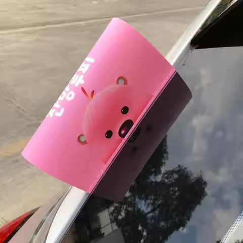 Cute Loopy Car Sticker Little Beaver Washed Label Sticker Creative Cartoon High Beauty Waterproof Su