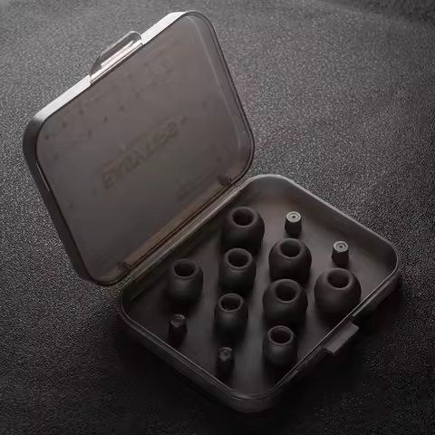 Whizzer EASYTIPS SS20 Silicone In-ear Eartips XS/S/M/L 4 Pairs in 1 Box Balanced Three-band Frequenc