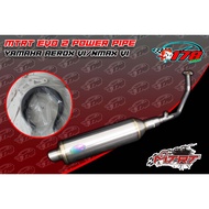 mtrt evo 2  Stainless pipe aerox v1