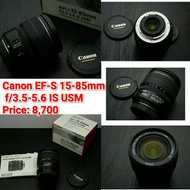 Canon EF-S 15-85mm f/3.5-5.6 IS USM