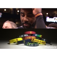 NBA Wristband Kyrie Irving " I am who i am " Nba Kyrie irving bracelet