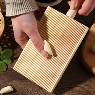 [CrownFamily] Italian Gnocchi Board Wood Kitchen Baking Tool Pasta Maker Professional Gnocchi Roller