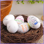 Painting Easter Eggs Easter Paintable Eggs with 6 Paint Markers Easter Egg Hunts Activity 6X Paintab