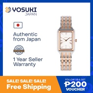 FOSSIL Quartz ES5222 RAQUEL Date Elegant White Pink Gold Wrist Watch For Woman from YOSUKI JAPAN / ES5222 (  ES5222   ES5 ES52   )