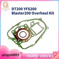 For  DT200, YFS200, Blaster200 200cc Overhaul Kit  Cylinder Head Gasket Motorcycle Parts