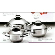 Original 7-pieces AMC Cookware Set / AUDIOTHERM - AMC Timer