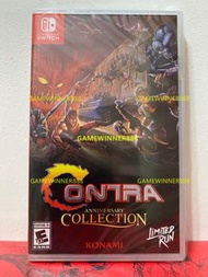 《今日快閃價》全新 Switch NS遊戲 魂斗羅 合集 週年慶 合輯 /  CONTRA ANNIVERSARY COLLECTION 美版日英文版 稀有品 LIMITED RUN #140 限量版