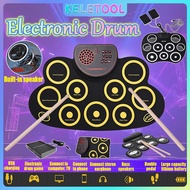 electronic drum pad electric portable electronic drum kit Silicone electric drumsticks Digital Elect