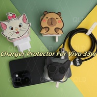 capybara Marry cat dog Vivo 33W Charger Protector Set model V3330L0A0-US VIVO V20 charger case Fasti