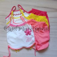 Bloom Terno Spaghetti Strap Design for Kids, Girls 0-12 months old