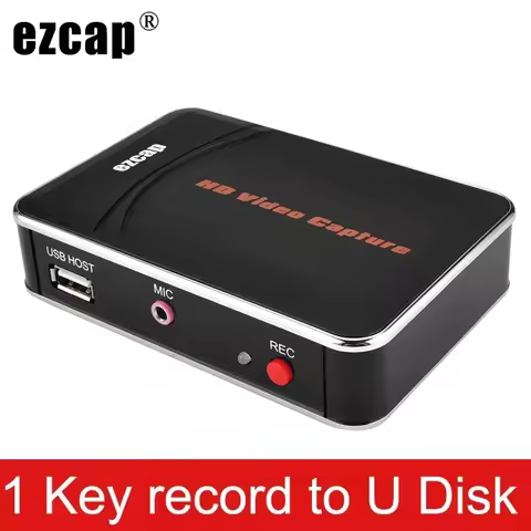 EZCAP 280HD HDMI Game Capture Card Video Record Box 1080P 30fps Game Recorder for Xbox PS3 PS4 MIC I