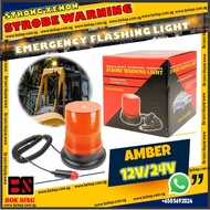 STRONG XENON STROBE WARNING LIGHT/ LED EMERGENCY REVOLVING LIGHT/ MAGNETIC MOUNTED LIGHT FOR VEHICLE