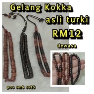 gelang/tasbih kokka asli turki 33pcs