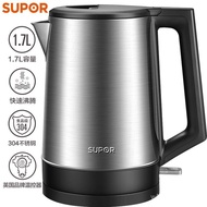 Large Capacity Supor Quick Boiling Water SW-17T03A304 Body Boiling Water Bottle Stainless Steel Elec