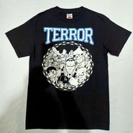 Baju Band Vintage Original TERROR hardcore tshirt bundle S
