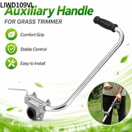 LIWD109VL 1Pcs Grass Trimmer Auxiliary Handle, Adjustable Clamp 40x13.5cm Lawn Mower Handle Replacem