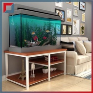 4ft fish tank cabinet stand table furniture frame steel wood base shelf bottom wrought iron rack
