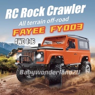 Fayee FY003 1:16 4WD RC Car 2.4Ghz Remote Control Car Crawler Truck Off Road Kereta Kontrol Mainan