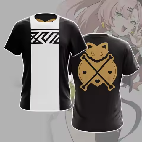 New Game Zenless Zone Zero Cosplay 3D Print t shirts Fashion Men/Women Short sleeve O-Neck T-Shirt S