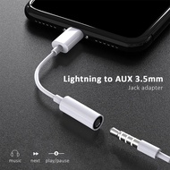 [สายแปลงหูฟัง iPhone] 4 in 1Adapter สายแปลงหูฟังไอโฟน หางหนูไอโฟน อะแดปเตอร์หูฟังไอโฟน ชาร์จ ใช้งานหูฟังพร้อมกัน รองรับการใช้ไมค์ คุยสายสนทนา#A-031