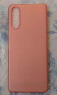 sony xperia 10ii 手機殼粉紅色硬膠