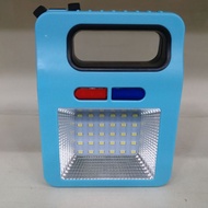 Lampu solar panel led putih cas usb