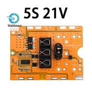 BMS 5S 21V 18650 Li-ion Lithium Battery Protection Circuit Charging Board Lithium Battery Charger PCB Protection Board