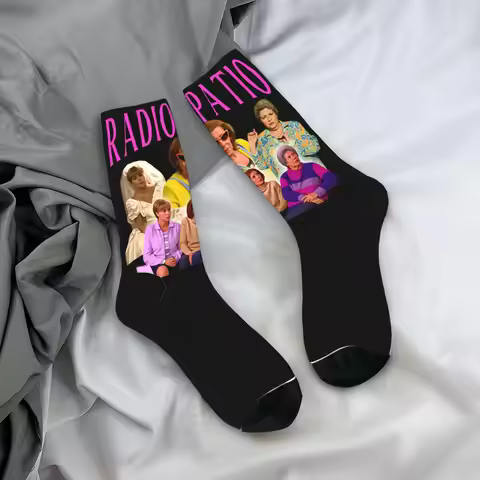 Aquí No Hay Quien Viva Socks Design Stockings Non Slip Adults Men Socks Medium Soft Winter Elegant R