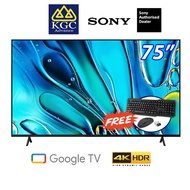 (Free Ship) SONY 75" K-75S30 4K HDR Processor X1™ Smart TV (Google TV) [Free Wireless Keyboard & Mou