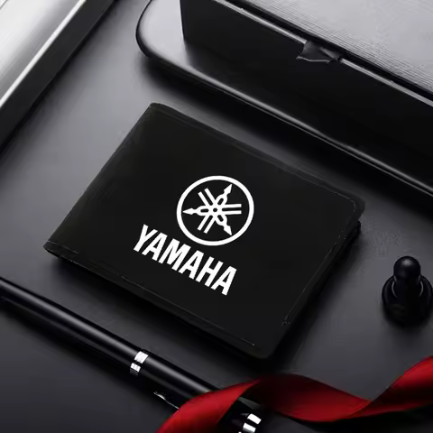 Motorcycle Driver's license Cover Holder ID Credit Card Wallet Suede For Yamaha R6 R1 YZF MT-03 MT-0