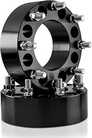 Customadeonly 1.5 Inch Black Wheel Adapters 8x6.5 (Hub) to 8x180 (Wheel) Compatible for Chevy & GMC 